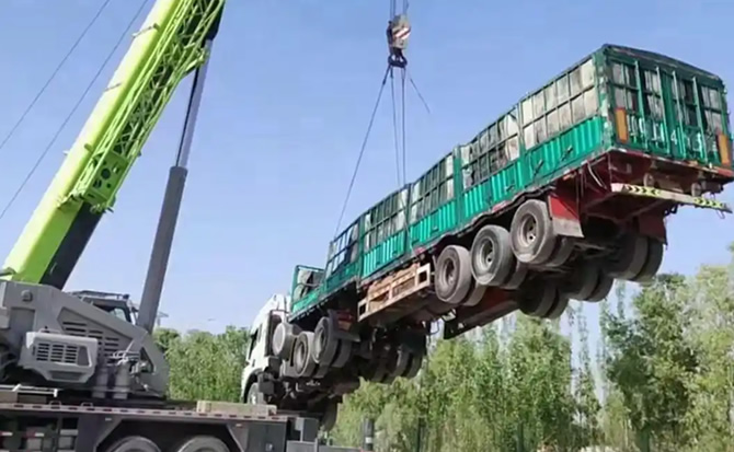 烟台道路脱困救援案例